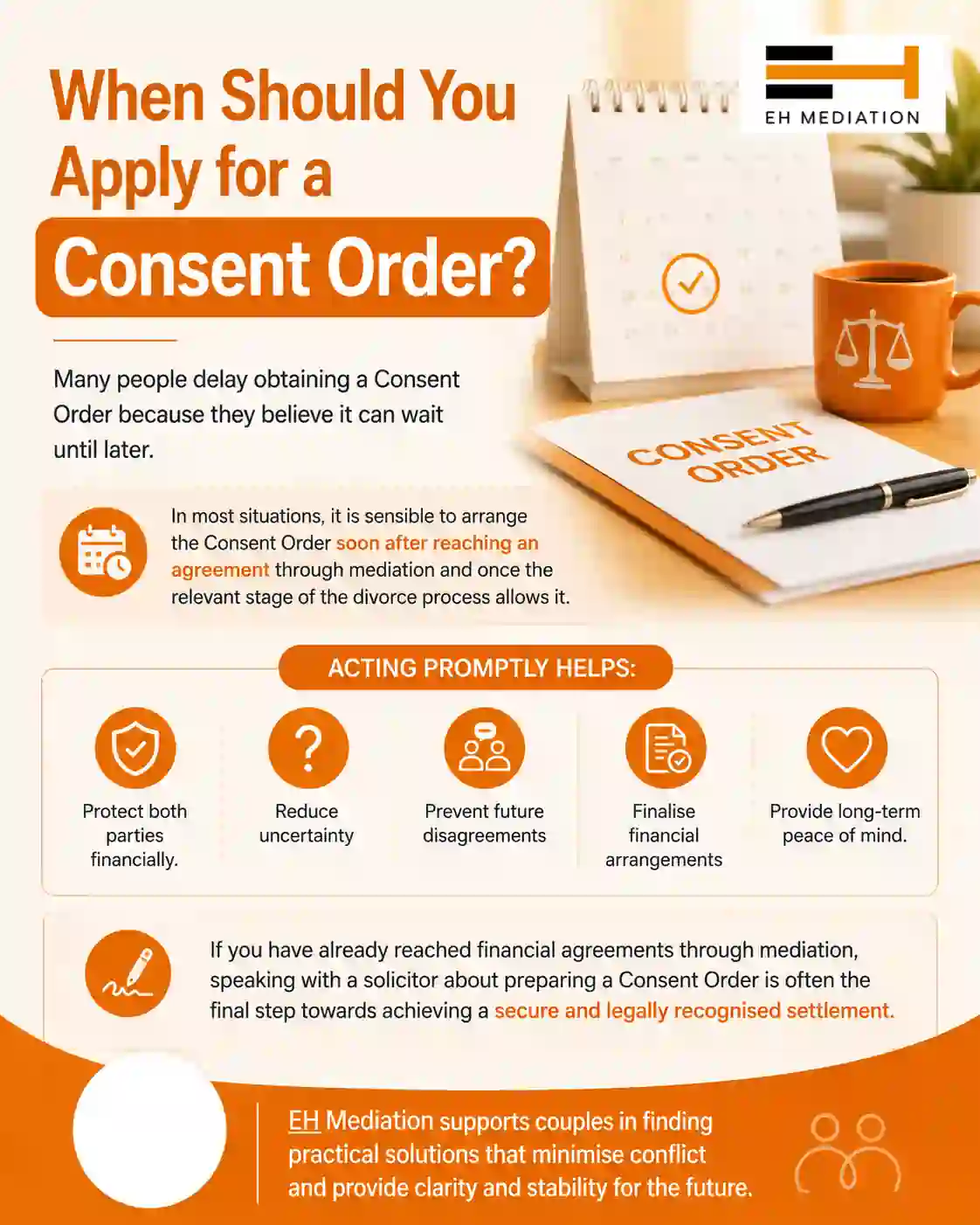 When Should You Apply for a Consent Order Thurrock (Tilbury area)?